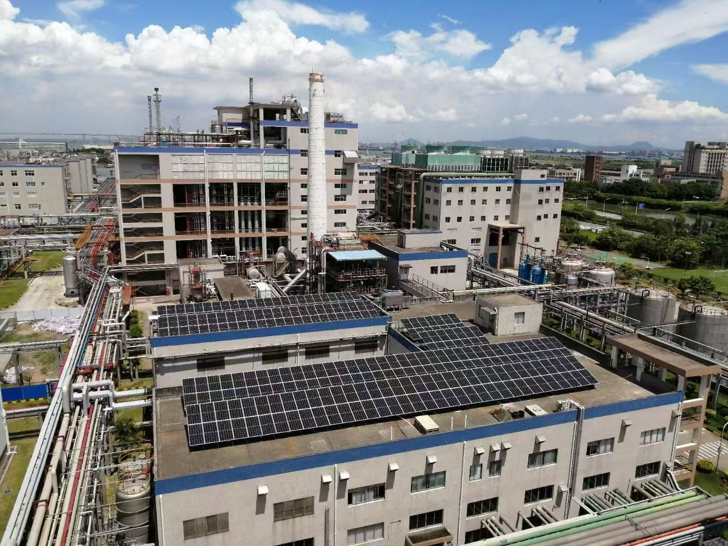 龙沙制药1.5MW平顶客户案例
